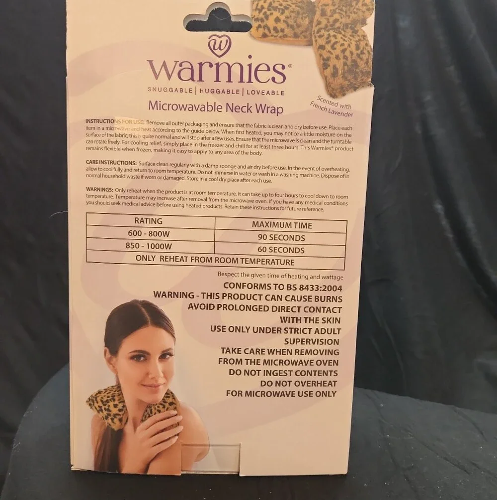 Warmies microwavable neck